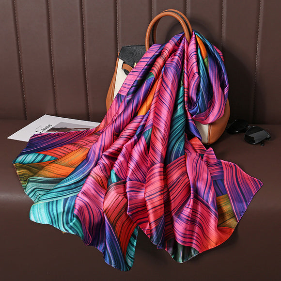 Chal Suave de Lujo Talla Grande para Mujer - Estilo Europeo