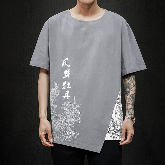 Playera Casual Estampada de Manga Corta para Hombre - Image 9