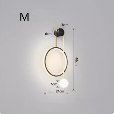 Lámpara de Pared Moderna sin Instalación para Dormitorio y Pasillo - Image 34