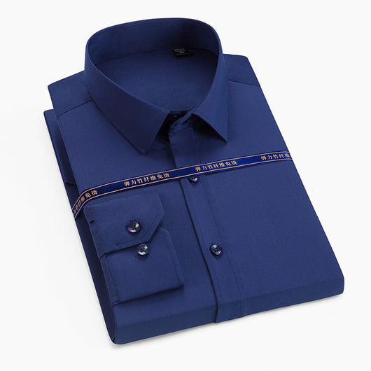 Camisa Manga Larga para Hombre en Fibra de Bambú - Image 8
