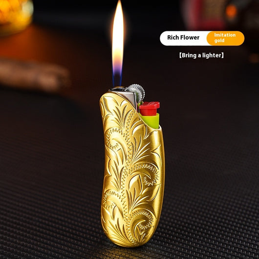 Encendedor Metálico con Protector de Seguridad - Diseño Ergonómico - Image 17