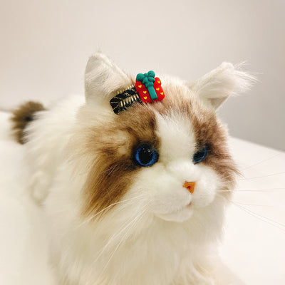 Accesorios Navideños para Mascotas - Diademas y Pasadores Temáticos - Image 14