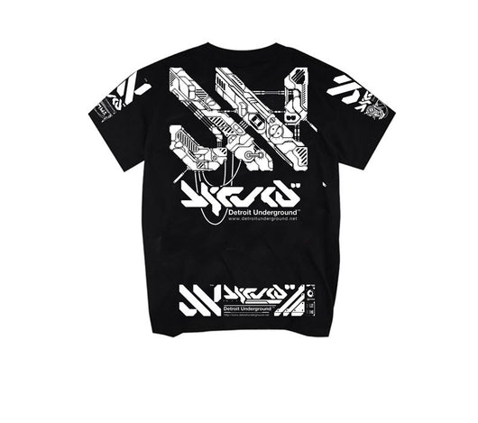 Camiseta Electrónica Underground para Hombre - Estilo Vanguardista - Image 15