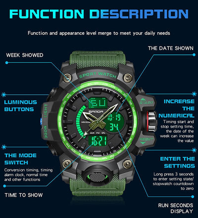 Reloj Inteligente para Hombre - Diseño Moderno Tendencia Juvenil - Image 52
