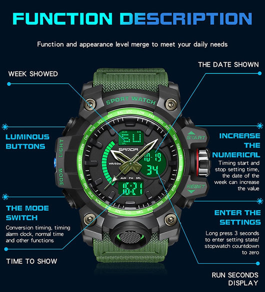 Reloj Inteligente para Hombre - Diseño Moderno Tendencia Juvenil - Image 52