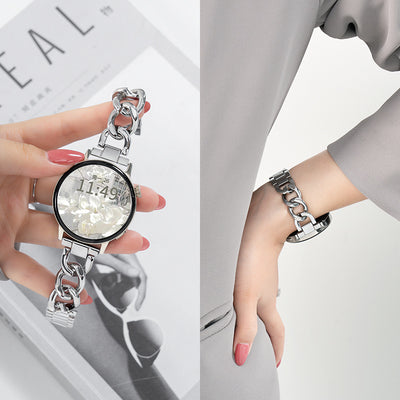 Correa Metálica GT2 Estilo Chanel para Reloj Inteligente