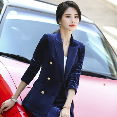 Blazer Ejecutivo para Mujer - Traje Formal de Temperamento - Image 10