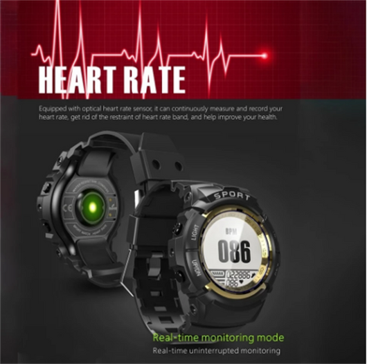 Reloj Deportivo Inteligente Resistente al Agua con Monitor de Frecuencia Cardíaca y Brújula - Image 9