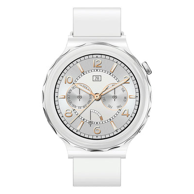Reloj Inteligente HW52 Elegante con Esfera Redonda de Aleación de Zinc - Image 8