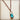Long Copper Necklace with Turquoise and Copper Pendant 255f