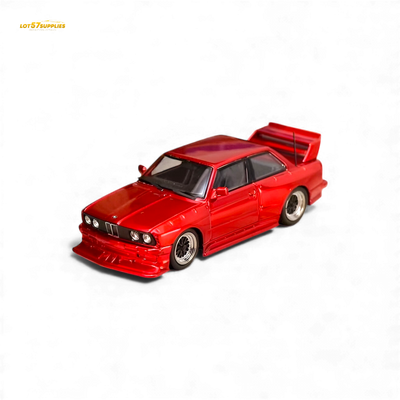 SW BMW E30 M3 LTO Modificado Vermelho 1:64