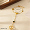 Clover Ring Chain Bracelet - Love. Luck. Hope & Faith