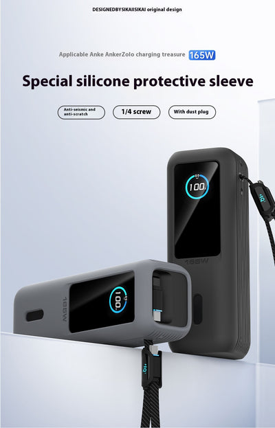 Funda Protectora para Power Bank con Estuche Integrado y Cable - Image 13