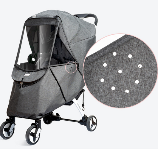Protector de Cochecito Impermeable Universal - Escudo Térmico para Invierno - Image 9