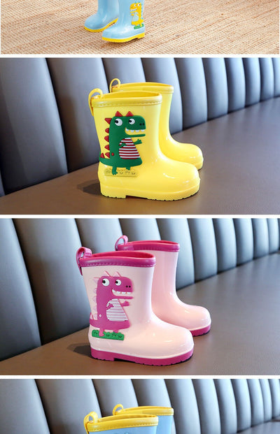 Botas de Lluvia Infantiles Antideslizantes con Diseños Divertidos - Image 15