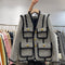 Abrigo Tweed con Plumón para Otoño e Invierno