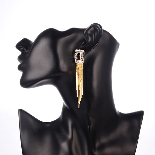 Aretes Exagerados de Personalidad, Diseños Irregulares de Moda - Image 17