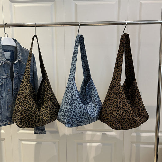 Bolsa de Gran Capacidad con Estampado de Leopardo para Mujer - Image 4