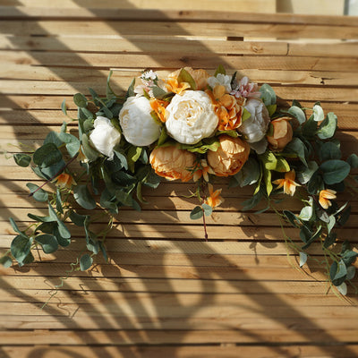 Guirnalda Decorativa para Comedor - Simulación de Plantas Naturales