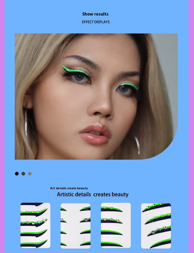 Stickers de Sombra Autoadhesivos para Maquillaje de Fiesta y Escena - Image 18