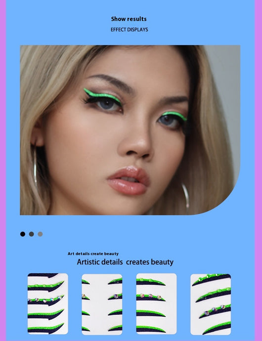 Stickers de Sombra Autoadhesivos para Maquillaje de Fiesta y Escena - Image 18