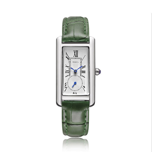 Reloj de Pulsera Cuadrado Impermeable para Mujer con Escala Romana y Correa de Moda - Image 6