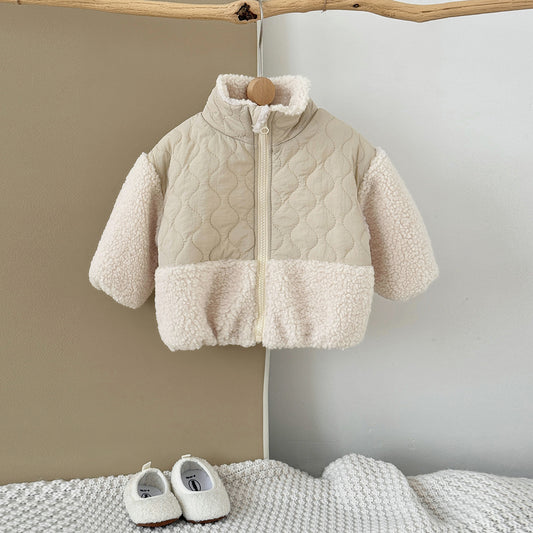 Chaqueta Polar de Algodón para Niñas - Abrigo Cálido Invierno