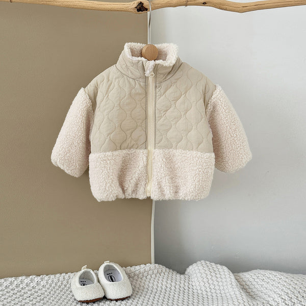 Chaqueta Polar de Algodón para Niñas - Abrigo Cálido Invierno