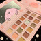 Paleta de Sombras Melocotón Tonos Tierra Mate y Brillante para Principiantes