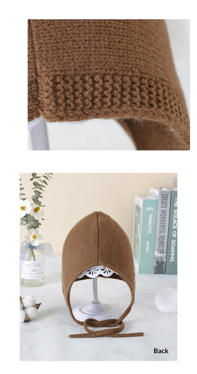 Gorro Tejido con Orejeras Bordadas a Mano - Protección Antiviento - Image 15
