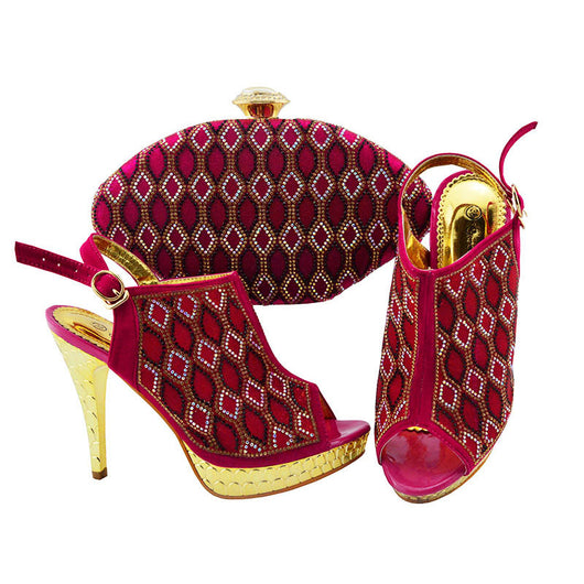 Bolso Mensajero con Tacones Stiletto Punta Abierta Estilo Europeo - Image 15