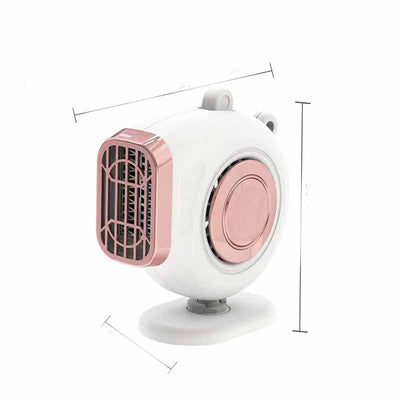 Desempañador y Calefactor Dual para Auto - Ventilador Silencioso Elimina Vaho - Image 18