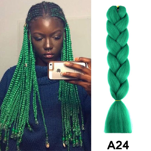 Cuerda Trenzada Desordenada para Peinados y Extensiones - Image 20