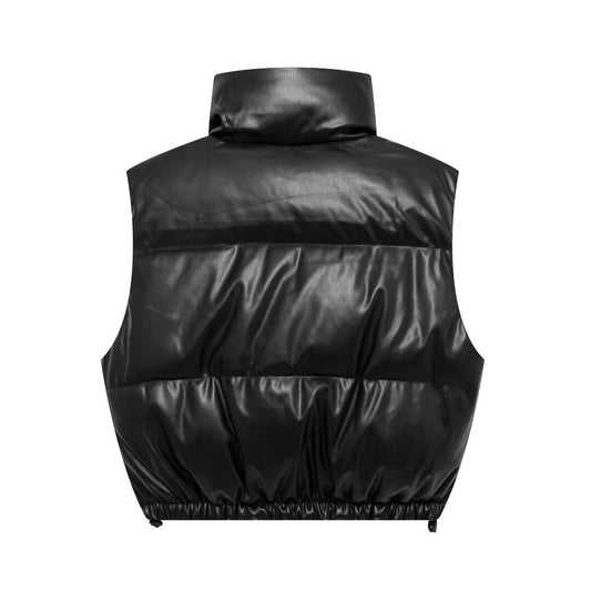 Chaleco Acolchado de Algodón para Mujer - Estilo Moderno y Cálido - Image 2