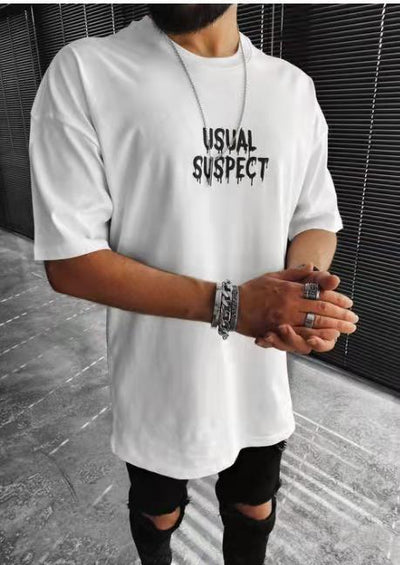 Playera Suelta de Largo Medio para Hombre - Image 9