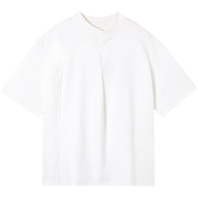 Playera Cuello Cruzado Manga Corta para Hombre - Ajuste Entallado - Image 5