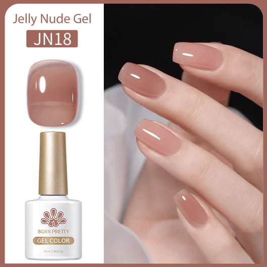 Esmalte de Uñas Gel UV Transparente Efecto Gelatina Fotocurable - Image 23