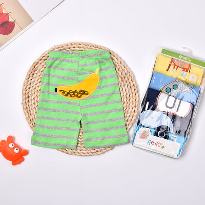 Pack 5 Shorts Cómodos para Bebé Diseño Divertido de Algodón - Image 14