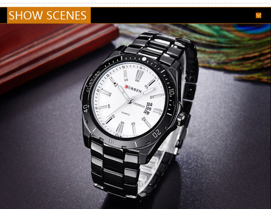 Reloj de Pulsera Hombre Resistente al Agua con Calendario - Image 15