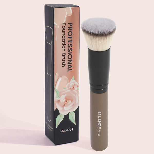 Brocha Portátil para Polvo Compacto - Kit de Maquillaje Profesional