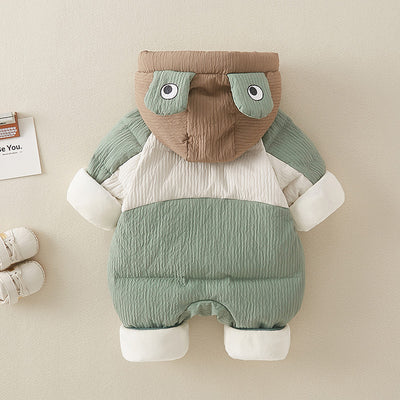 Mono Acolchado para Bebé Niño Invierno con Forro Polar - Image 2