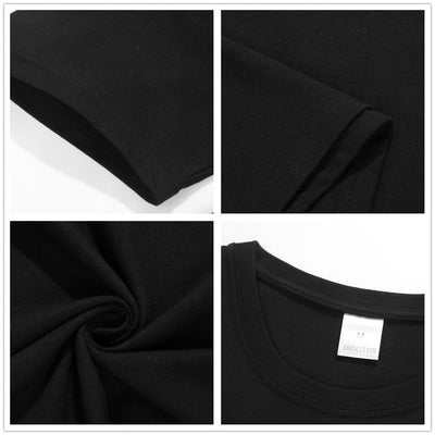 Camiseta de Algodón Estilo Urbano con Alas Estampadas para Hombre - Image 8