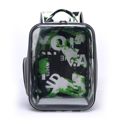 Mochila Transportadora Espacial Transpirable para Mascotas con Cápsula de Viaje - Image 5