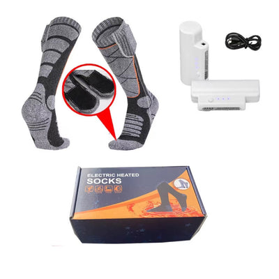 Calcetines Térmicos Eléctricos con Carga USB para Hombre y Mujer - Image 12