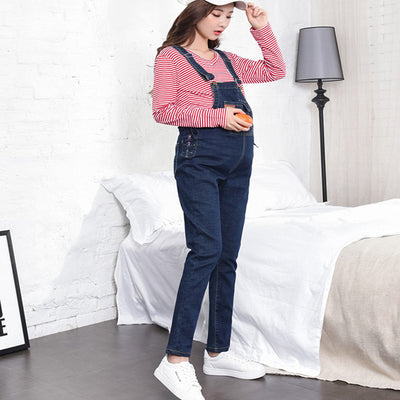 Pantalones Maternales de Terciopelo Grueso para Otoño e Invierno - Ropa Cómoda y Moderna - Image 3