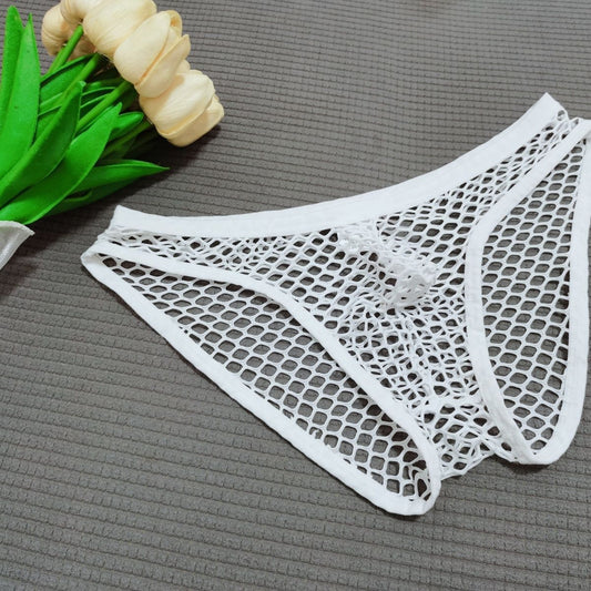Slip de Malla Atrevido para Hombre - Diseño Sensual Discoteca - Image 2