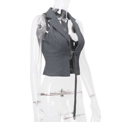 Top Escotado Sexy de Diseño Europeo para Mujer - Perfecto para Verano - Image 15