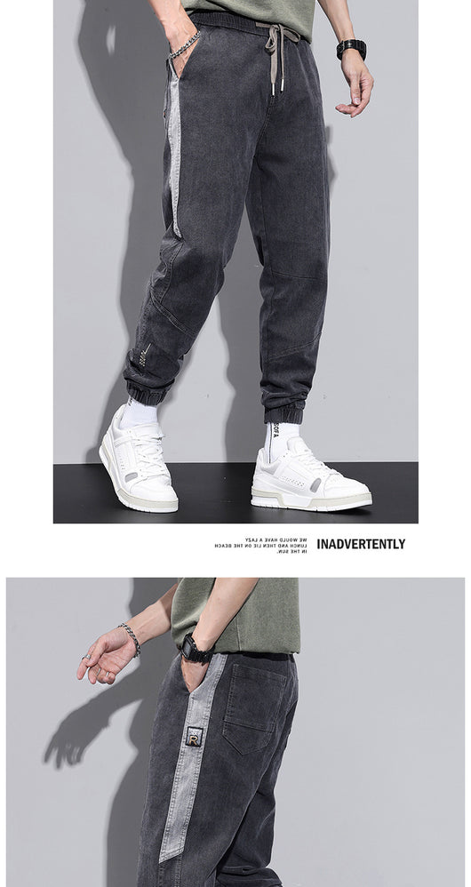 Jeans Hombre Primavera Corte Relajado Ajuste Cónico Stretch - Image 12