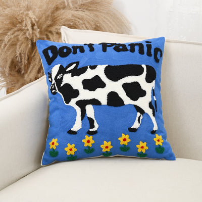 Cojín Decorativo Nórdico con Bordado de Animales para Sofá - Image 15