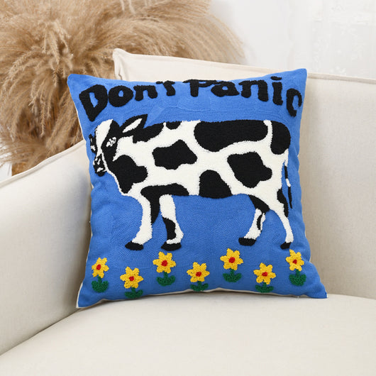 Cojín Decorativo Nórdico con Bordado de Animales para Sofá - Image 15